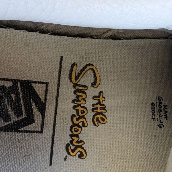 Vans The Simpsons Bart Simpson shoes Men's 10 - Picture 4 of 4